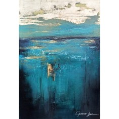 L'passo Benjamin, 20 x 30 Inch, Acrylic on Canvas, Abstract Paintings, AC-LPB-058 L'passo Benjamin, 20 x 30 Inch, Acrylic on Canvas, Abstract Paintings, AC-LPB-058